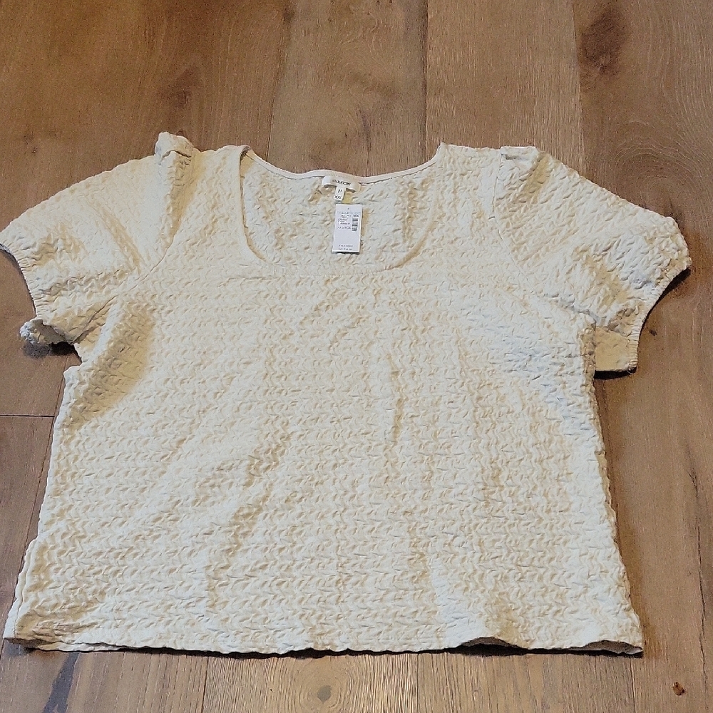 NWT Maurices Cream Top Size XXL